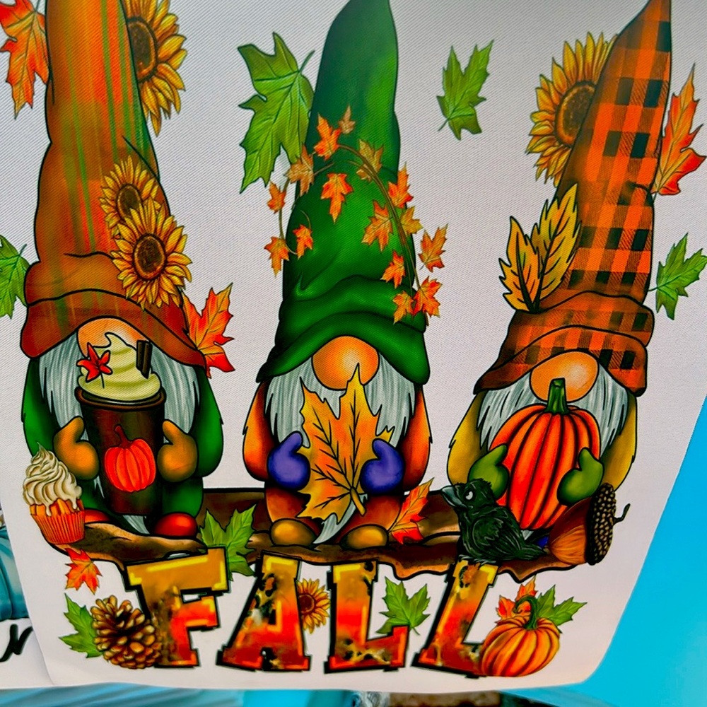 Perfect for fall yard flags